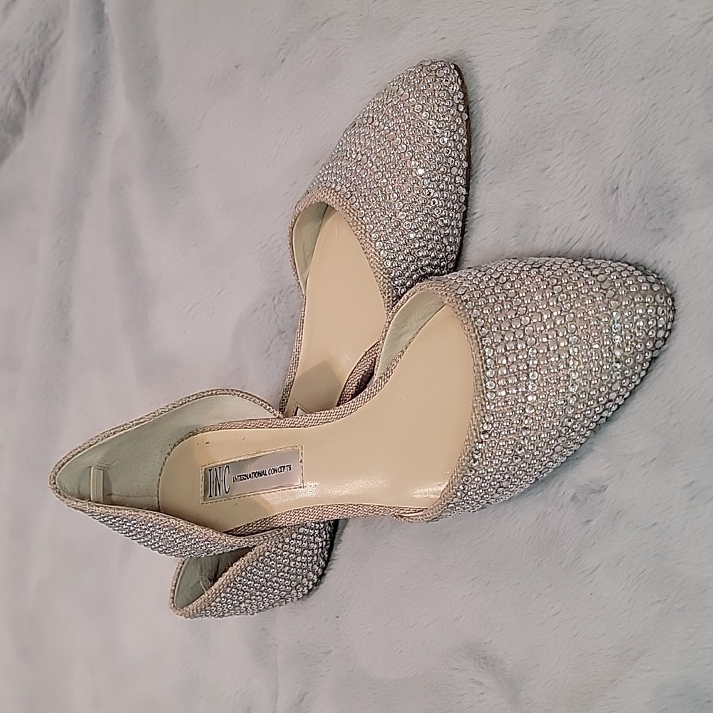 INC Rhinestone Flats